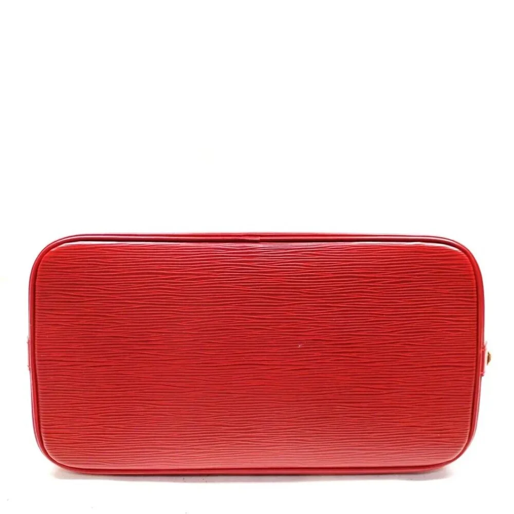 Louis Vuitton LV Hand Bag Alma Red Epi 700-052125